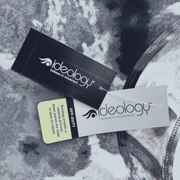 Ideology Workout Peek Hole Back Top Size Large NWT - Picture 7 of 9